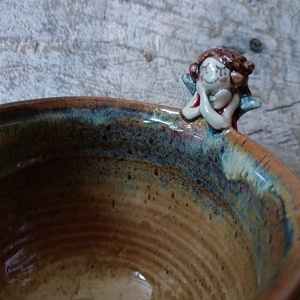 Tündéres kerámia bögre  - otthon & életmód - konyhafelszerelés, tálalás - konyhai tárolás - tea & kávé tárolás - Meska.hu