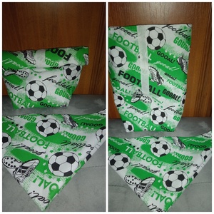 Uzsi tasak-zsák + textil szalvéta - táska & tok - uzsonna- & ebéd tartó - szendvics csomagoló - Meska.hu