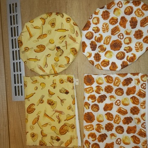Kelesztő kendő, Kelesztő sapka-fedő, Otthon & Életmód, Konyhafelszerelés, tálalás, Konyhai textil, Edényfogó & Edényfedő, Varrás, MESKA