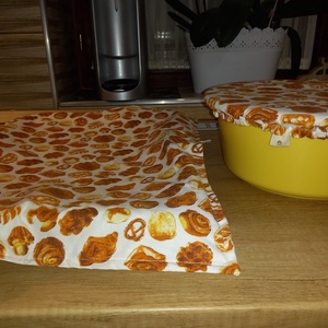 Kelesztő kendő, Kelesztő sapka-fedő - otthon & életmód - konyhafelszerelés, tálalás - konyhai textil - edényfogó & edényfedő - Meska.hu