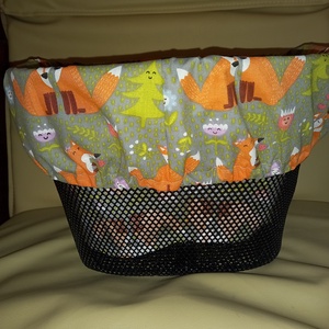 Bicikli- kerékpár kosár huzat - táska & tok - kosár - Meska.hu