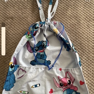 Stitch ovizsák - játék & sport - ovis felszerelés - ovis zsák - Meska.hu