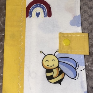 Gyermek egészségügyi kiskönyv borító , Baba - mama, Babaemlékek, Egészségügyi kiskönyv borító, Varrás, MESKA