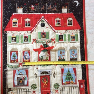 Adventi házas adventi naptár - karácsony - adventi díszek - adventi naptár - Meska.hu