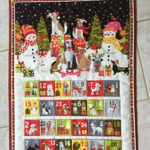 Kutyás adventi naptár - Meska.hu