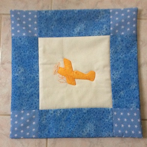 Repülős párnahuzat, Otthon & Életmód, Lakástextil, Párna & Párnahuzat, Patchwork, foltvarrás, Varrás, MESKA