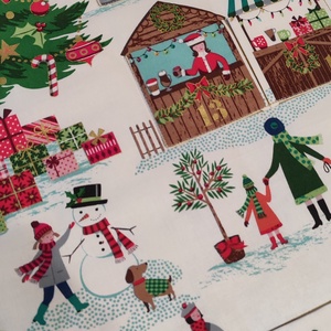 Korcsolyás adventi naptár - karácsony - adventi díszek - adventi naptár - Meska.hu