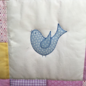 Pasztell kislány takaró - otthon & életmód - babaszoba, gyerekszoba - babatakaró, gyerek pléd - Meska.hu