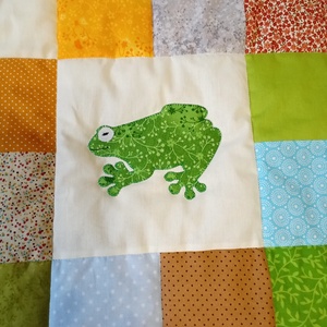 Állatos takaró denevérrel és rókával - baba - mama - babaágyneműk - babatakaró, gyerek pléd - Meska.hu