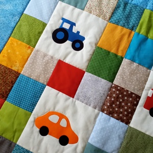 TŰZOLTÓAUTÓS Takaró - baba - mama - baba ágynemű - babatakaró, gyerek pléd - Meska.hu