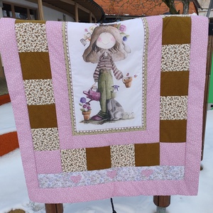 KERTÉSZLÁNY takaró - baba - mama - baba ágynemű - babatakaró, gyerek pléd - Meska.hu