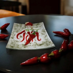 Chilimánia üveg szalvétatartó - otthon & életmód - konyhafelszerelés, tálalás - tálalás - szalvétatartó, szalvétagyűrű - Meska.hu