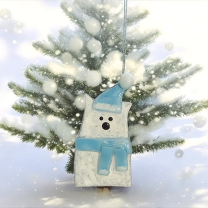 Üveg dísz készlet - karácsony - karácsonyi lakásdekoráció - karácsonyfadíszek - Meska.hu