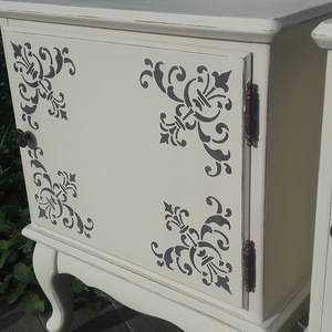 Provence neobarokk éjjeliszekrény pár -  - Meska.hu