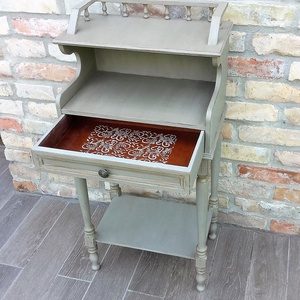 Vintage telefonasztal, konzolasztal, asztal -  - Meska.hu