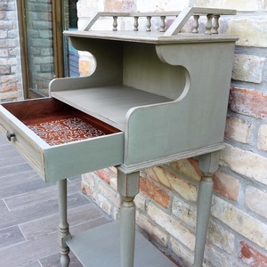 Vintage telefonasztal, konzolasztal, asztal -  - Meska.hu