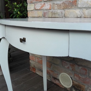 Provence, shabby neobarokk íróasztal -  - Meska.hu