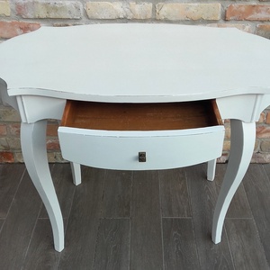 Provence, shabby neobarokk íróasztal -  - Meska.hu