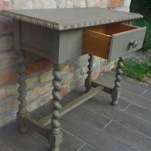 Vintage kis asztal, dohányzóasztal - otthon & lakás - bútor - asztal - Meska.hu