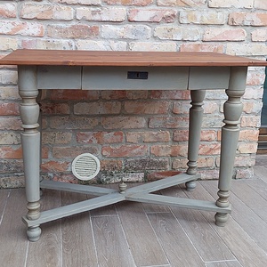 Autentikus íróasztal, konyhaasztal, asztal - otthon & életmód - bútor - asztal - Meska.hu