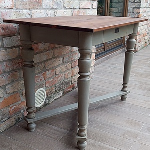 Autentikus íróasztal, konyhaasztal, asztal - otthon & életmód - bútor - asztal - Meska.hu