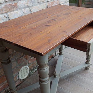 Autentikus íróasztal, konyhaasztal, asztal - otthon & életmód - bútor - asztal - Meska.hu