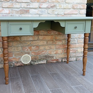 Rusztikus vintage íróasztal - otthon & életmód - bútor - asztal - Meska.hu