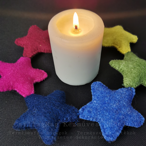 Csillagkoszorú Színes Csillagok évkör Színkör évszakasztal Waldorf Gyapjúfilc Gyapjú Csakra Színek Természetes Dekoráció - otthon & életmód - dekoráció - virágdísz és tartó - koszorú - Meska.hu