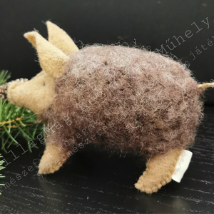 MANGALICÁK 5 DB/SZETT EGYEDI FENNTARTHATÓ TERMÉSZETES MINŐSÉGI ANYAGOK WALDORF JÁTÉK  - játék & sport - plüssállat & játékfigura - malac - Meska.hu