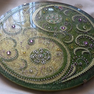 Jin-Jang Mandala - otthon & életmód - dekoráció - Meska.hu
