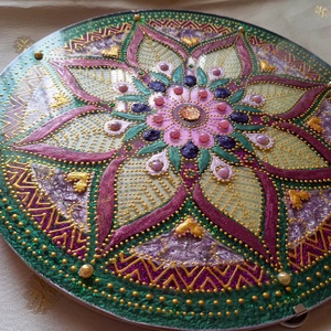 Virág Mandala - otthon & életmód - dekoráció - spiritualitás - mandala - Meska.hu