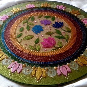 Virágoskert Mandala - otthon & életmód - dekoráció - spiritualitás - mandala - Meska.hu