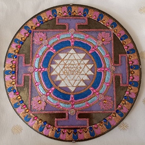 Sri Yantra Mandala - otthon & lakás - dekoráció - kép & falikép - Meska.hu