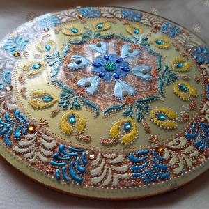 Virágos Mandala - otthon & életmód - dekoráció - spiritualitás - mandala - Meska.hu