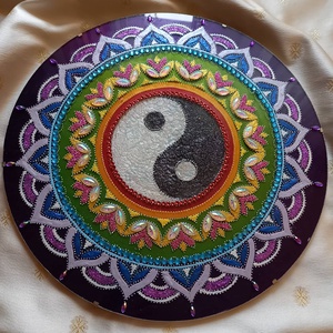 Jin-Jang Mandala, , Festészet, Üvegművészet, MESKA