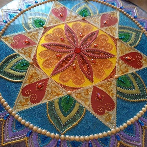 Bőség Mandala - otthon & életmód - dekoráció - spiritualitás - mandala - Meska.hu
