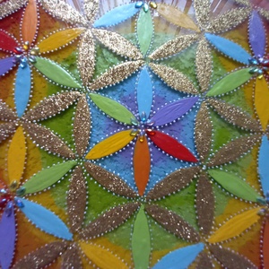 Életvirág Mandala  - otthon & életmód - dekoráció - spiritualitás - mandala - Meska.hu