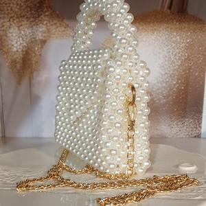 Gyöngytáska  - táska & tok - kézitáska & válltáska - alkalmi táska - Meska.hu