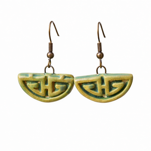 Antik görög ív � fülbevaló, Ékszer, Fülbevaló, Lógó fülbevaló, Kerámia, MESKA