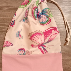 Pillangós oviszsák tornazsákkal - játék & sport - ovis felszerelés - ovis szett - Meska.hu