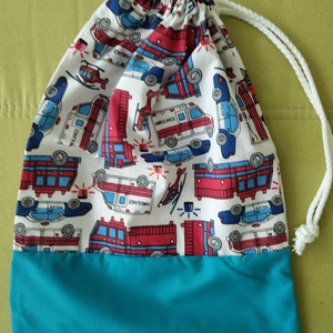 Rendőrös, tűzoltós oviszsák tornazsákkal - játék & sport - ovis felszerelés - ovis szett - Meska.hu