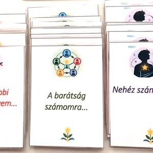 Iskolai beszélgetőkártyák 11-14 éves korig, DIY (Csináld magad), Egységcsomag, , MESKA