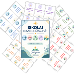 Iskolai beszélgetőkártyák középiskolásoknak, DIY (Csináld magad), Egységcsomag, , MESKA