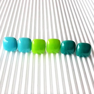 Zöldikék üveg kocka fülbevaló csomag orvosi fém alapon , minimal, trendi, üvegékszer szett - ékszer - fülbevaló - pötty fülbevaló - Meska.hu Zöldikék üveg kocka fülbevaló csomag orvosi fém alapon , minimal, trendi, üvegékszer szett - ékszer - fülbevaló - pötty fülbevaló - Meska.hu