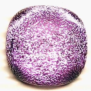 NEMESACÉL - Pink ragyogás dichroic üveg gyűrű, üvegékszer, Ékszer, Gyűrű, Statement gyűrű, Ékszerkészítés, Üvegművészet, MESKA