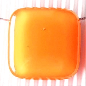 NEMESACÉL - Selymes mandarin kocka üveg medál, karkötő, gyűrű és fülbevaló, üvegékszer szett - ékszer - ékszerszett - Meska.hu