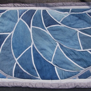 Falvédő, puha és vastag, szőnyeg, piknik takaró, napozó, falikép, farmer patchwork, bevezető áron!  -  - Meska.hu