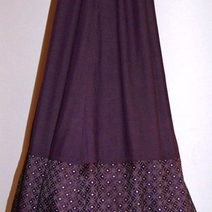 Csepphinta, 70 cm babzsák párnával, sötét lila  arany, bevezető áron -  - Meska.hu