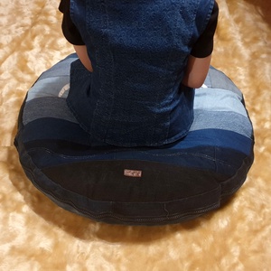 Tenger: babzsák párna, padlópárna, mosható huzattal, sirályokkal. Új, egyedi, kézműves termék - játék & sport - sport és kikapcsolódás - jóga, pilates, torna - jógapárna - Meska.hu