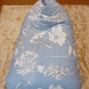 Babzsák, mályva és virágos, mosható huzattal. Új, egyedi, kézműves termék - otthon & életmód - bútor - babzsák - babzsákfotel  - Meska.hu